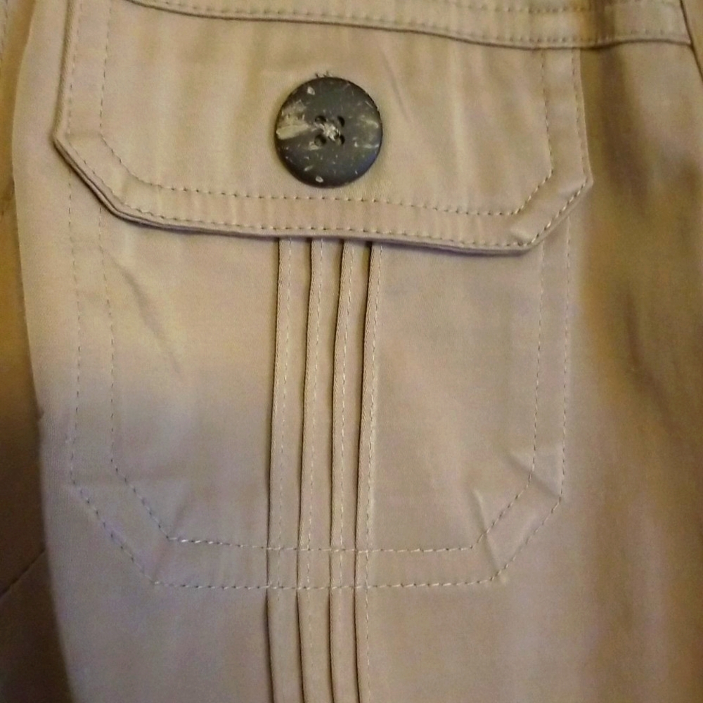 Sz 16 Camel coloured Safari Jumper - Picture 4 of 8
